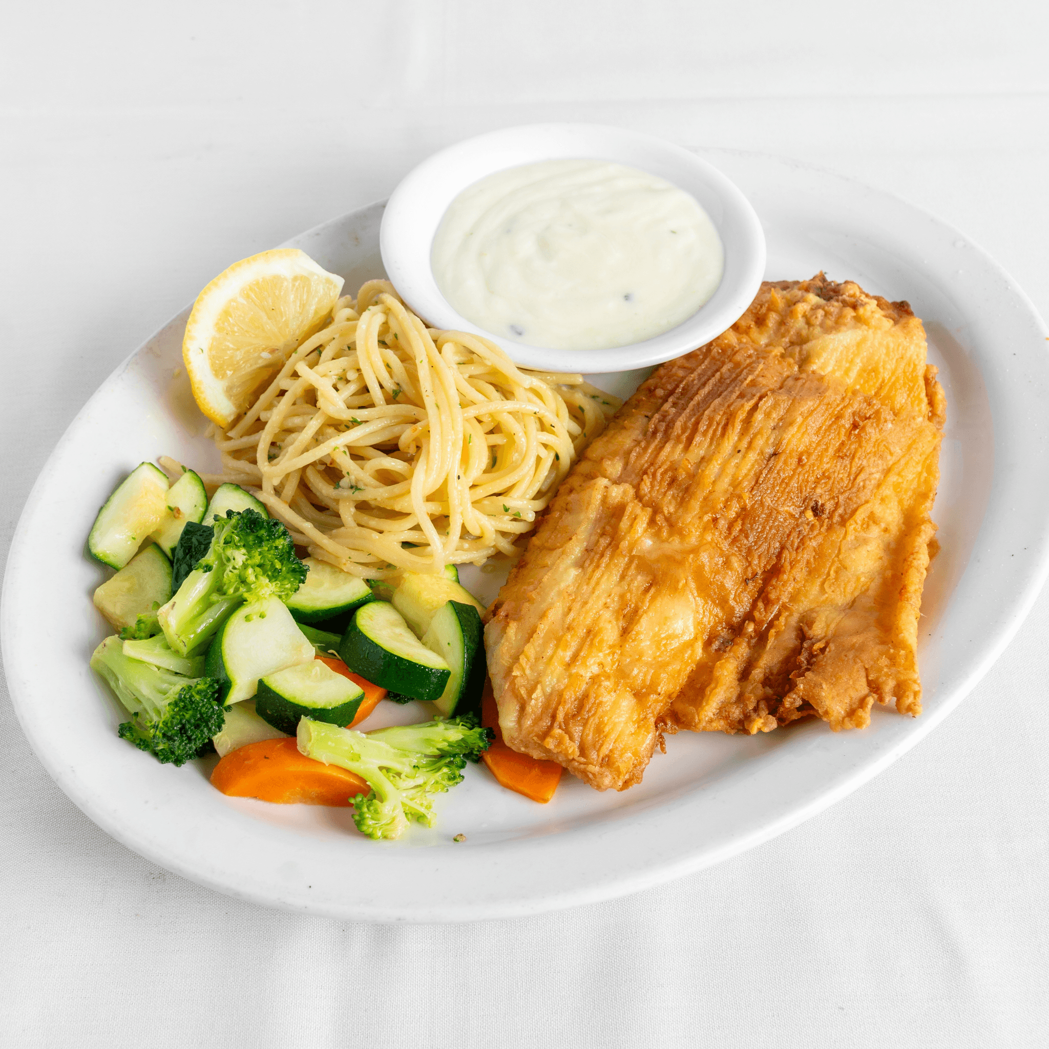 Sea Bass Piccata.