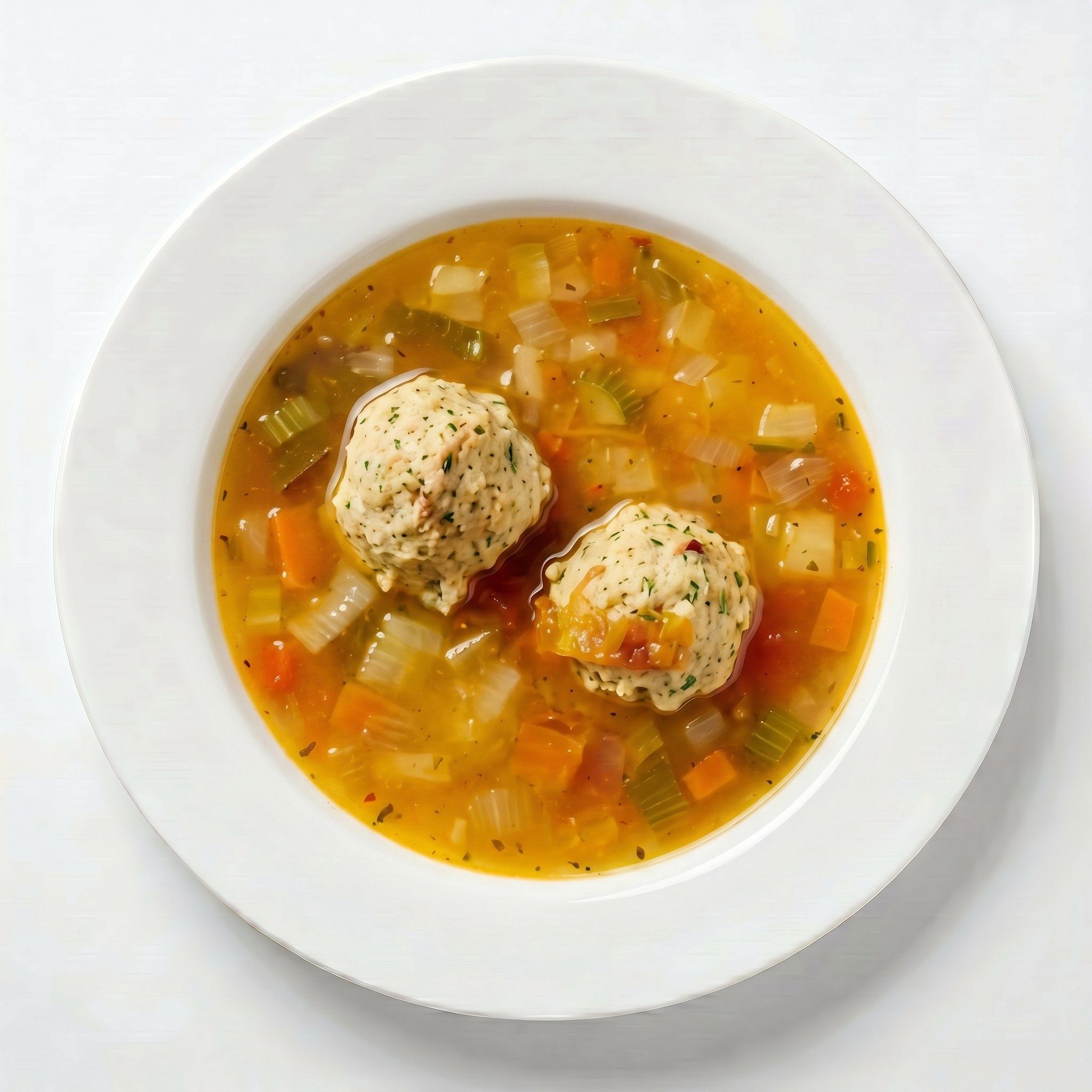 Chicken Meatball Soup.