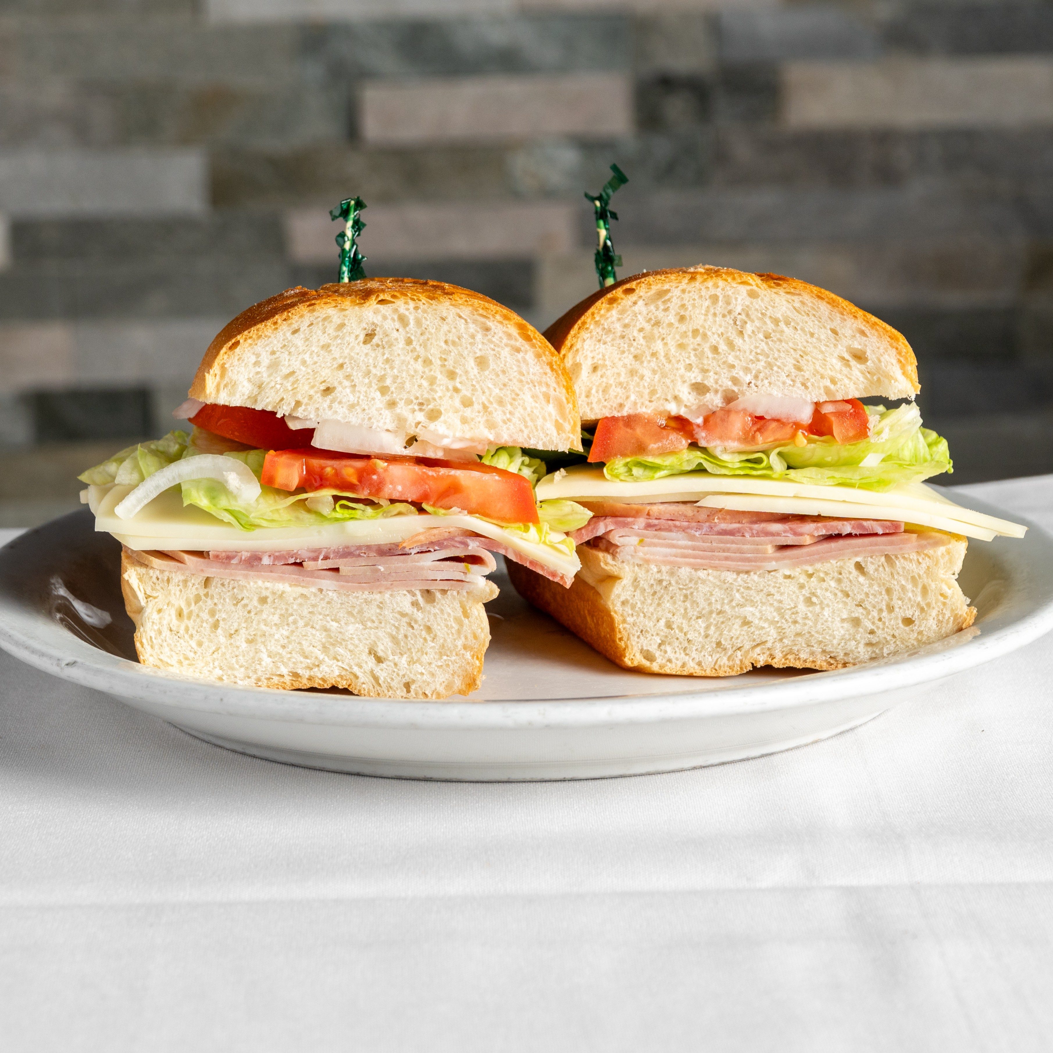 Smoked Turkey & Provolone Sandwich.