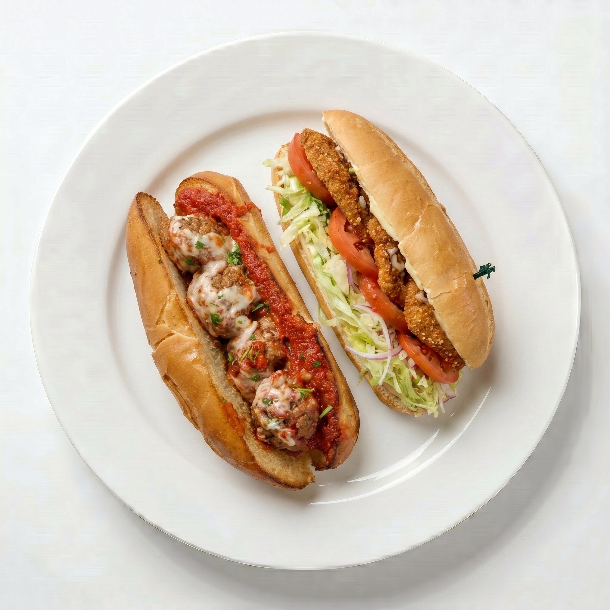 Chicken Milanese Sandwich.
